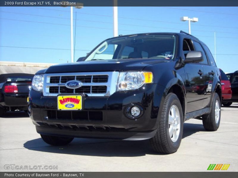 Black / Stone 2009 Ford Escape XLT V6