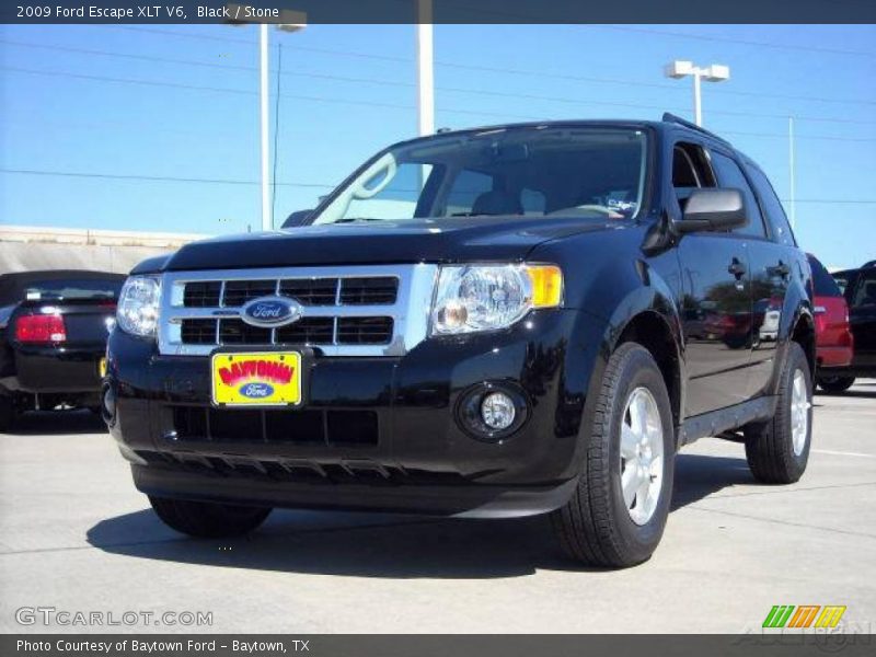 Black / Stone 2009 Ford Escape XLT V6