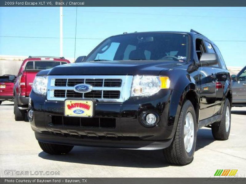 Black / Charcoal 2009 Ford Escape XLT V6