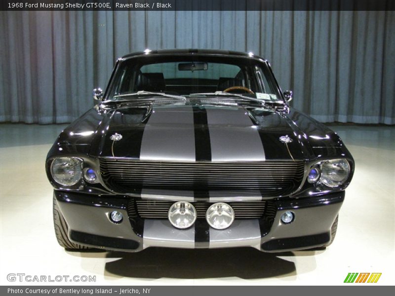 Raven Black / Black 1968 Ford Mustang Shelby GT500E