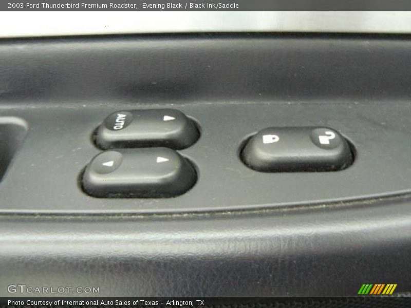 Evening Black / Black Ink/Saddle 2003 Ford Thunderbird Premium Roadster