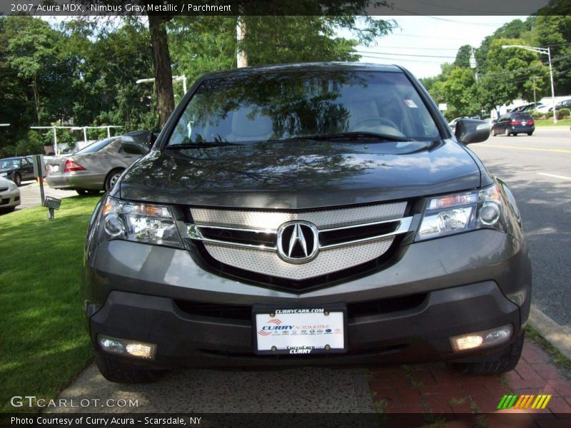 Nimbus Gray Metallic / Parchment 2007 Acura MDX
