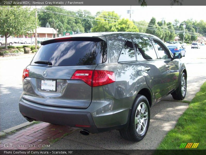 Nimbus Gray Metallic / Parchment 2007 Acura MDX