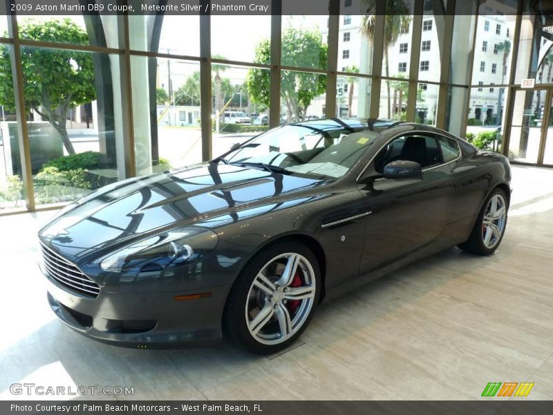 Meteorite Silver / Phantom Gray 2009 Aston Martin DB9 Coupe