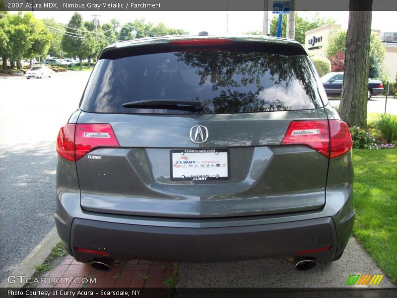 Nimbus Gray Metallic / Parchment 2007 Acura MDX