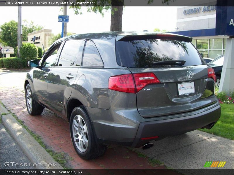 Nimbus Gray Metallic / Parchment 2007 Acura MDX