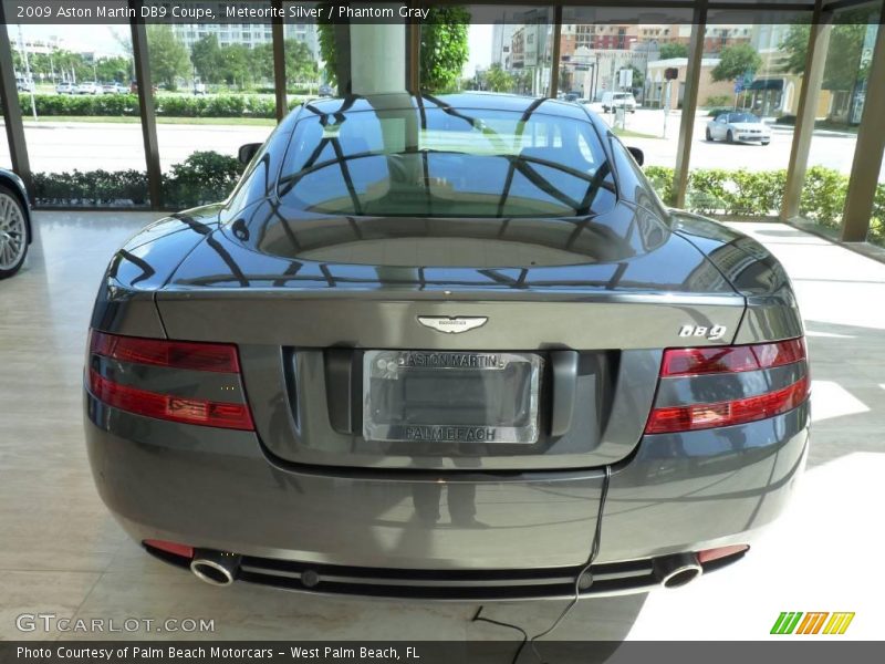 Meteorite Silver / Phantom Gray 2009 Aston Martin DB9 Coupe