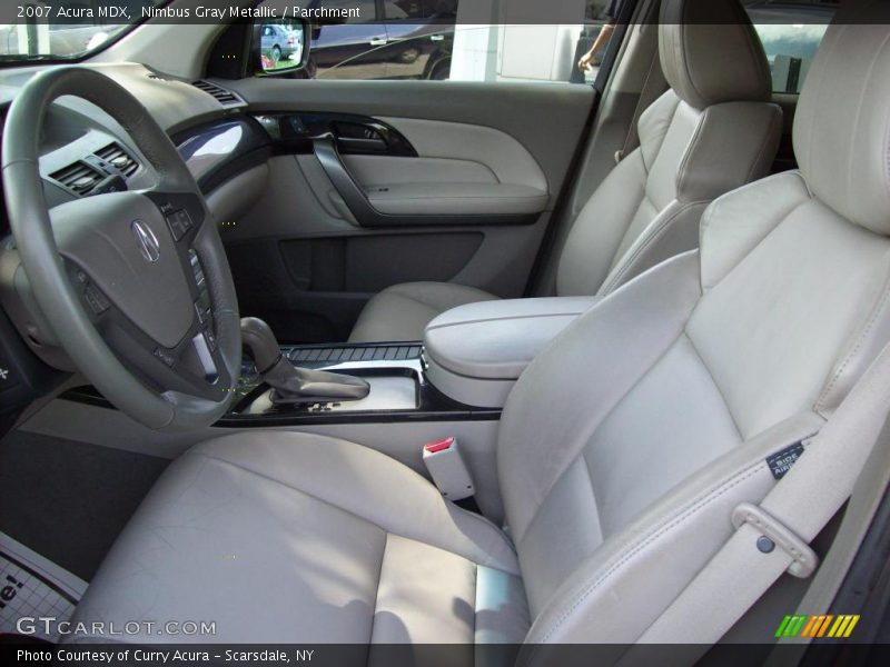 Nimbus Gray Metallic / Parchment 2007 Acura MDX