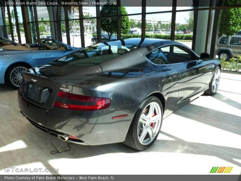 Meteorite Silver / Phantom Gray 2009 Aston Martin DB9 Coupe