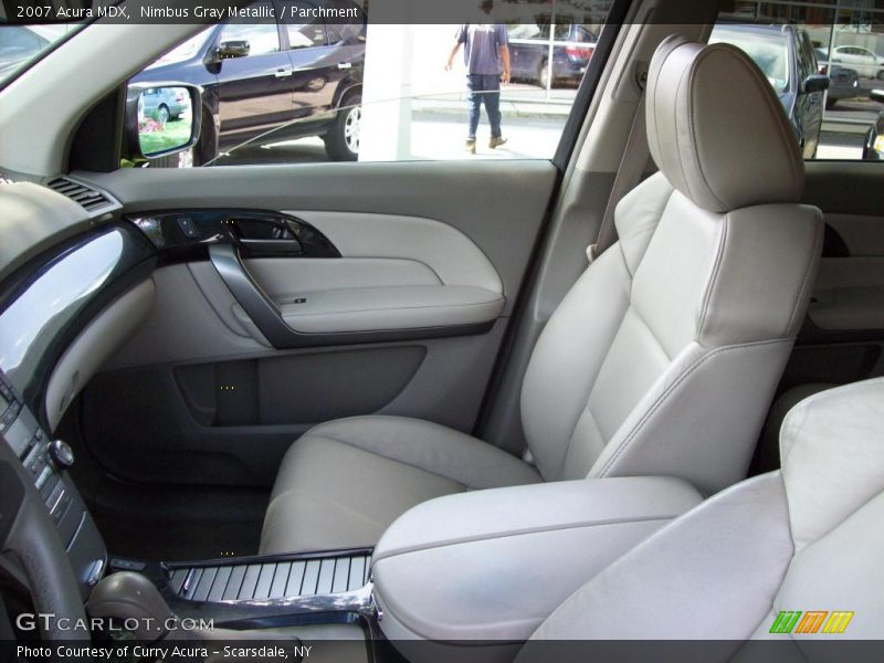 Nimbus Gray Metallic / Parchment 2007 Acura MDX