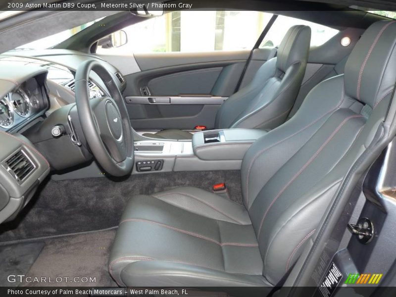 Meteorite Silver / Phantom Gray 2009 Aston Martin DB9 Coupe