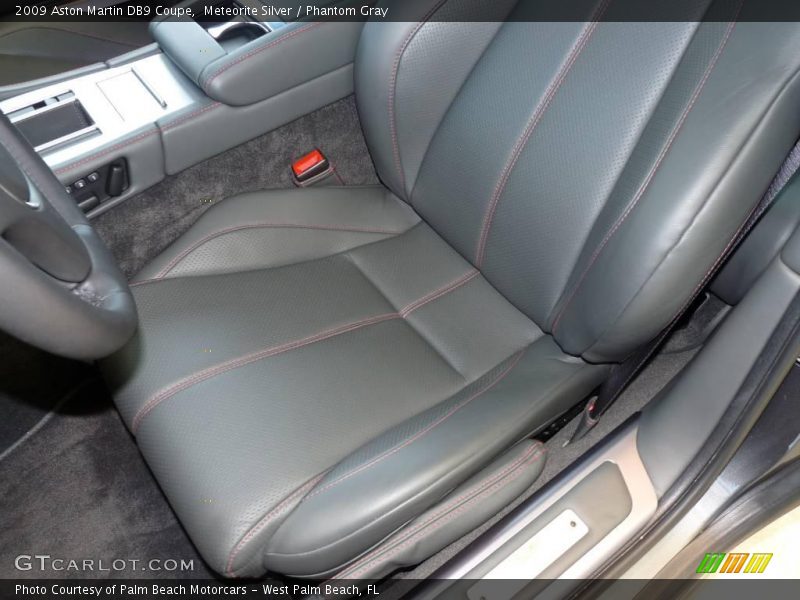 Meteorite Silver / Phantom Gray 2009 Aston Martin DB9 Coupe