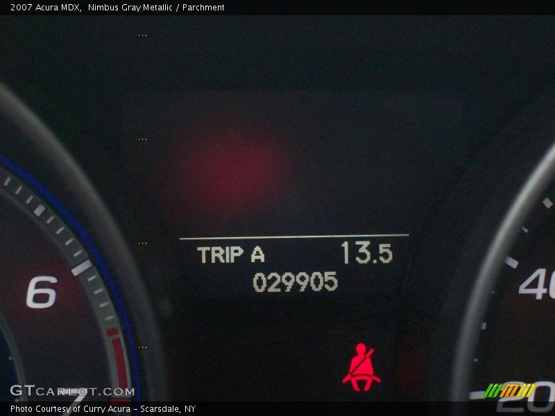 Nimbus Gray Metallic / Parchment 2007 Acura MDX