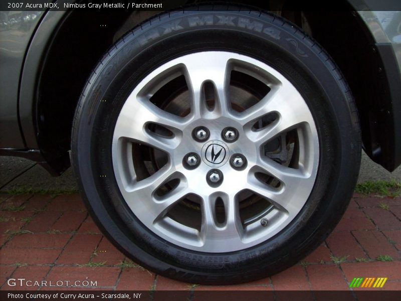 Nimbus Gray Metallic / Parchment 2007 Acura MDX