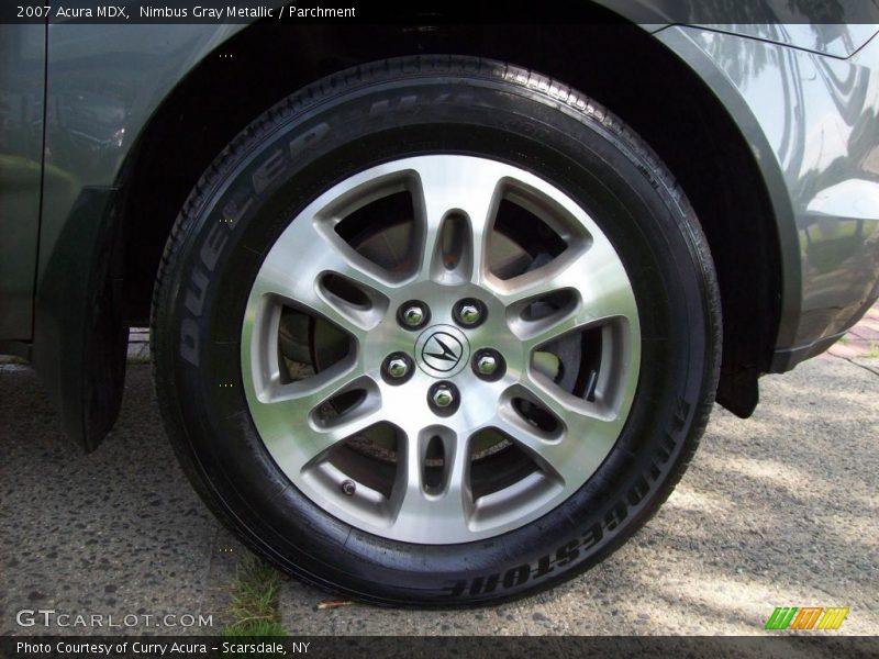 Nimbus Gray Metallic / Parchment 2007 Acura MDX