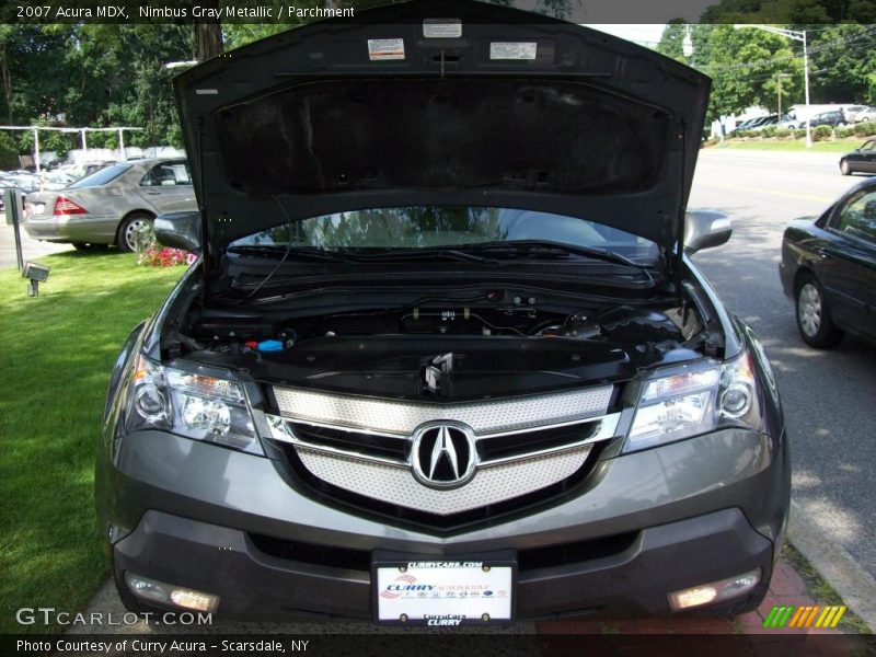 Nimbus Gray Metallic / Parchment 2007 Acura MDX