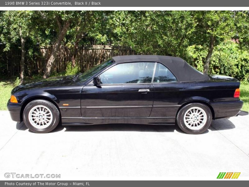 Black II / Black 1998 BMW 3 Series 323i Convertible