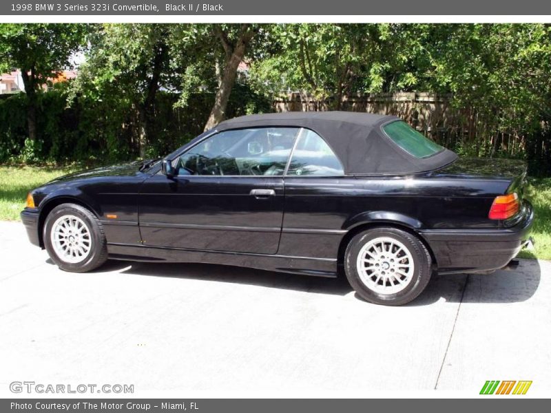 Black II / Black 1998 BMW 3 Series 323i Convertible