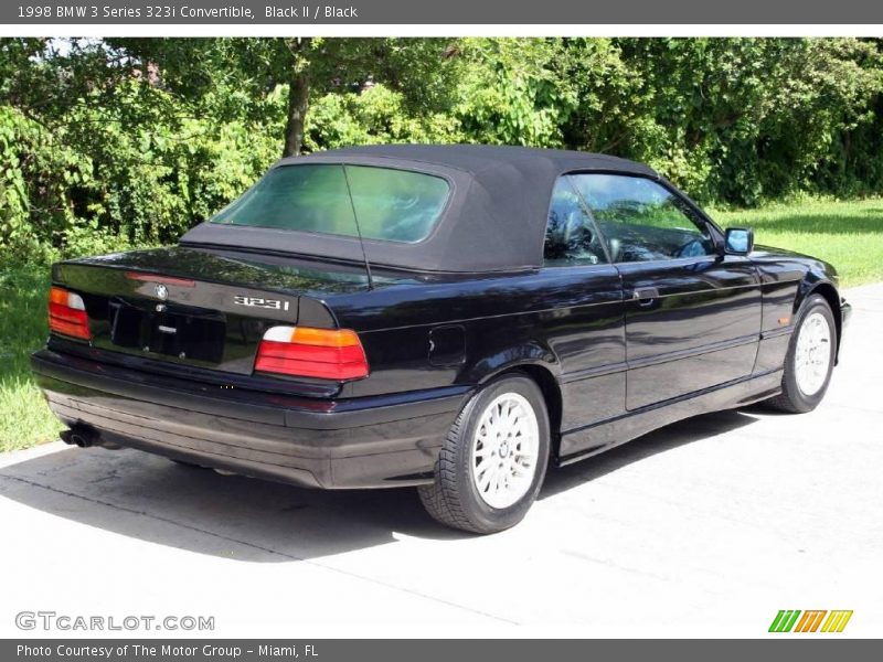 Black II / Black 1998 BMW 3 Series 323i Convertible