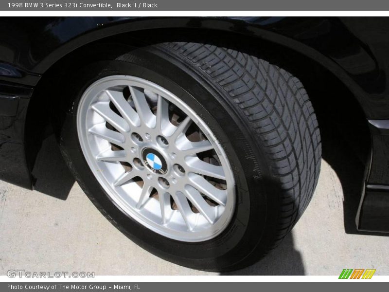 Black II / Black 1998 BMW 3 Series 323i Convertible