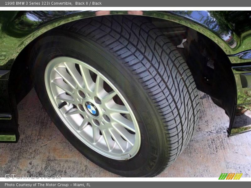 Black II / Black 1998 BMW 3 Series 323i Convertible
