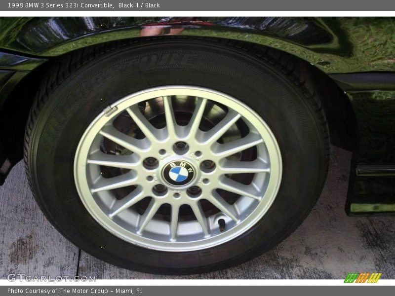 Black II / Black 1998 BMW 3 Series 323i Convertible