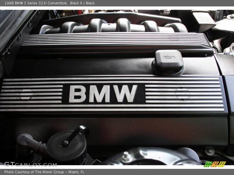 Black II / Black 1998 BMW 3 Series 323i Convertible