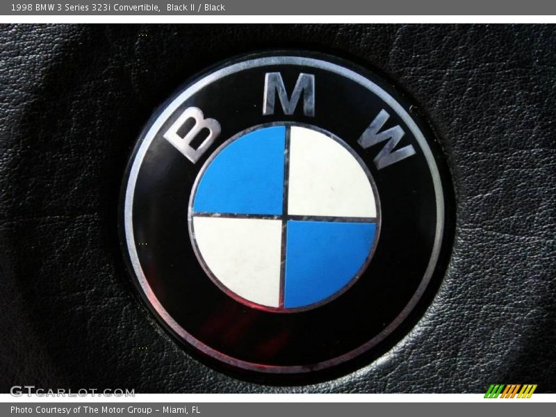 Black II / Black 1998 BMW 3 Series 323i Convertible