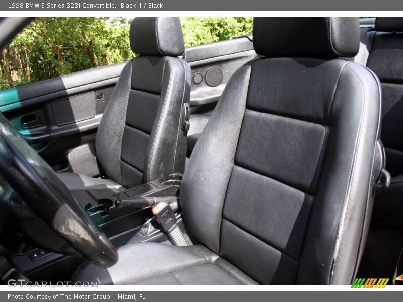 Black II / Black 1998 BMW 3 Series 323i Convertible