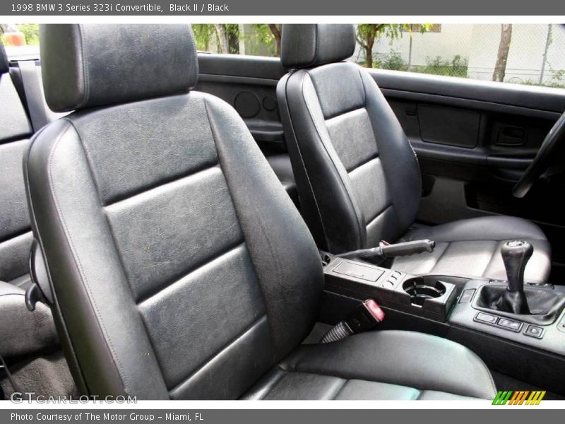 Black II / Black 1998 BMW 3 Series 323i Convertible