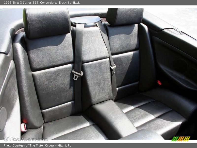 Black II / Black 1998 BMW 3 Series 323i Convertible