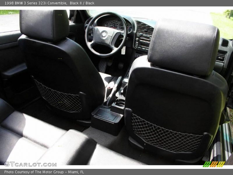 Black II / Black 1998 BMW 3 Series 323i Convertible
