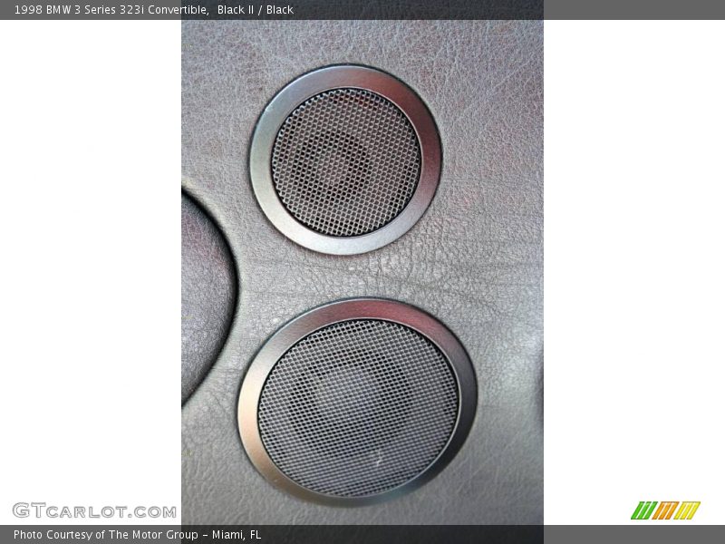 Black II / Black 1998 BMW 3 Series 323i Convertible