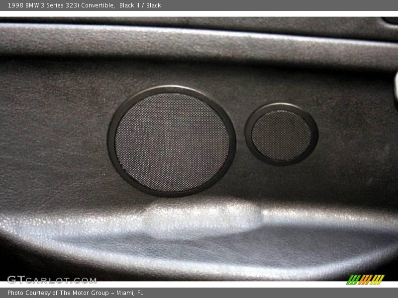 Black II / Black 1998 BMW 3 Series 323i Convertible