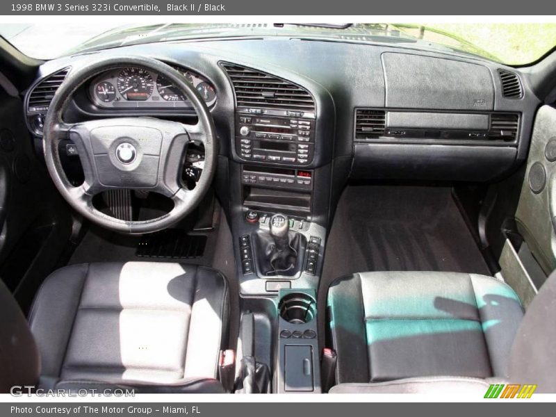 Black II / Black 1998 BMW 3 Series 323i Convertible