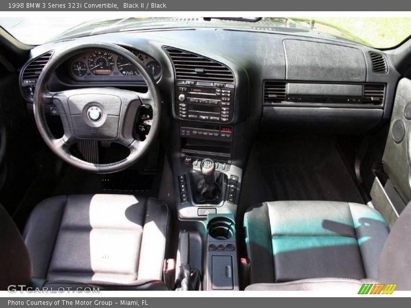 Black II / Black 1998 BMW 3 Series 323i Convertible