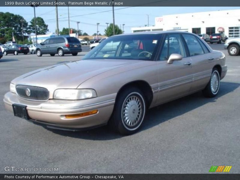 Platinum Beige Metallic / Taupe 1999 Buick LeSabre Limited Sedan