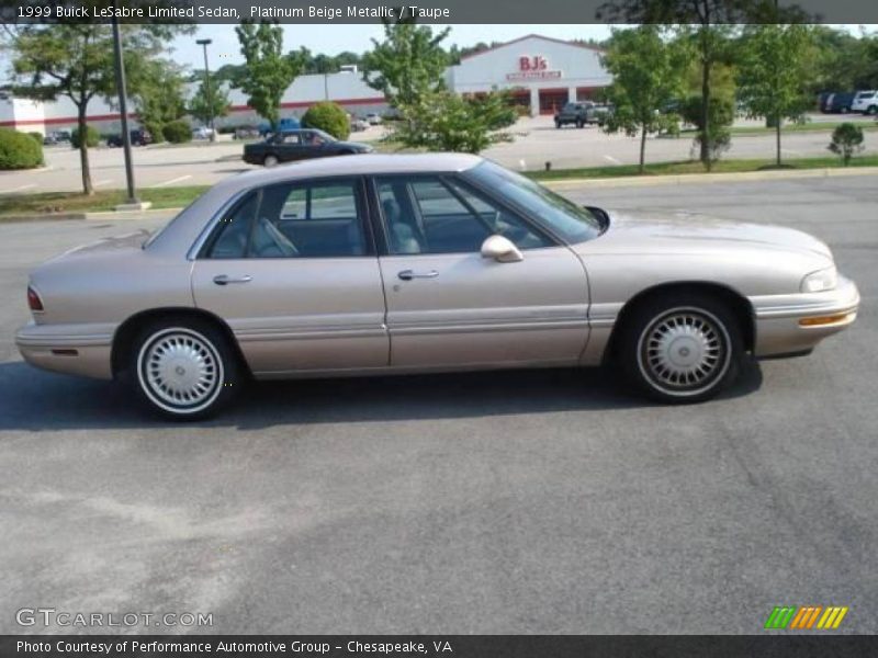 Platinum Beige Metallic / Taupe 1999 Buick LeSabre Limited Sedan