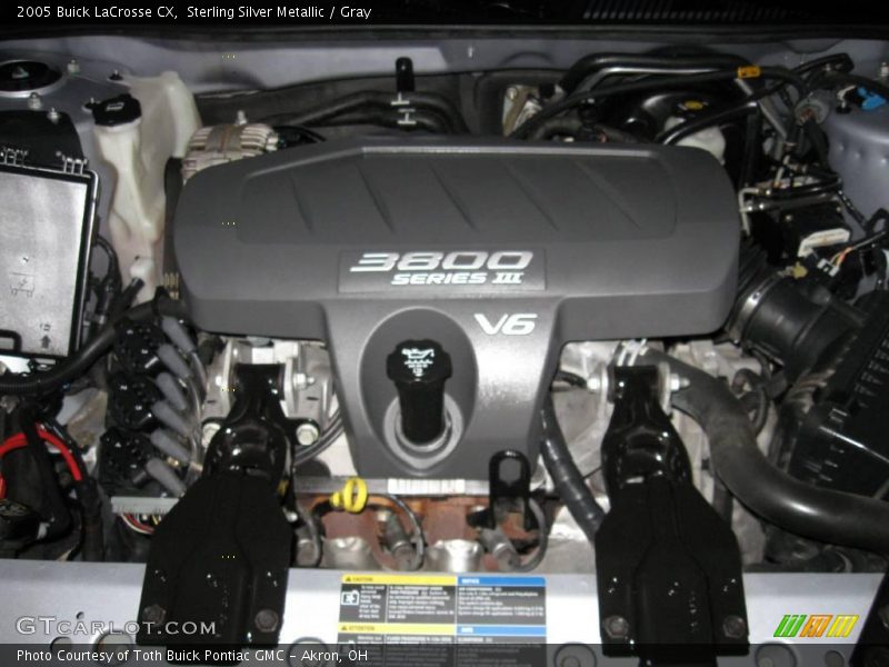 Sterling Silver Metallic / Gray 2005 Buick LaCrosse CX