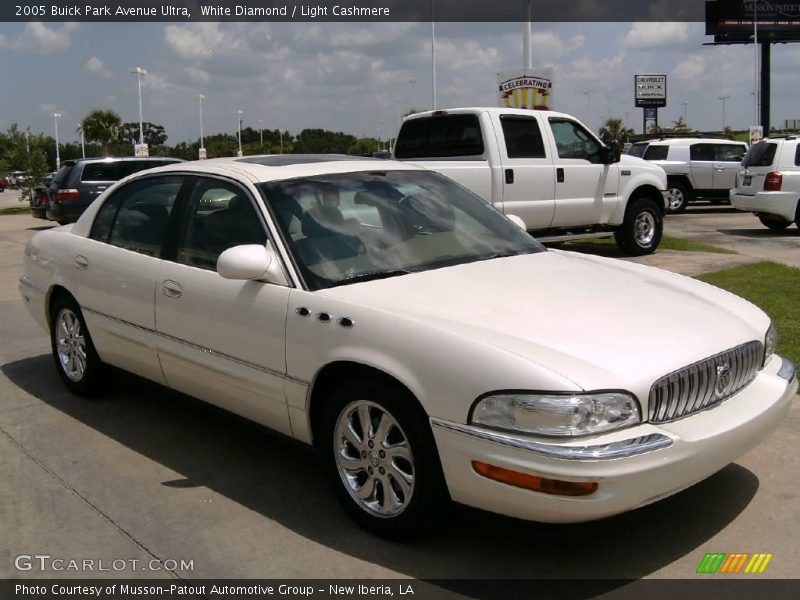 White Diamond / Light Cashmere 2005 Buick Park Avenue Ultra