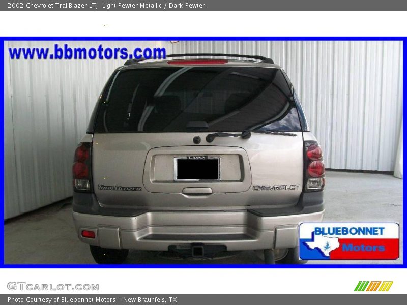 Light Pewter Metallic / Dark Pewter 2002 Chevrolet TrailBlazer LT