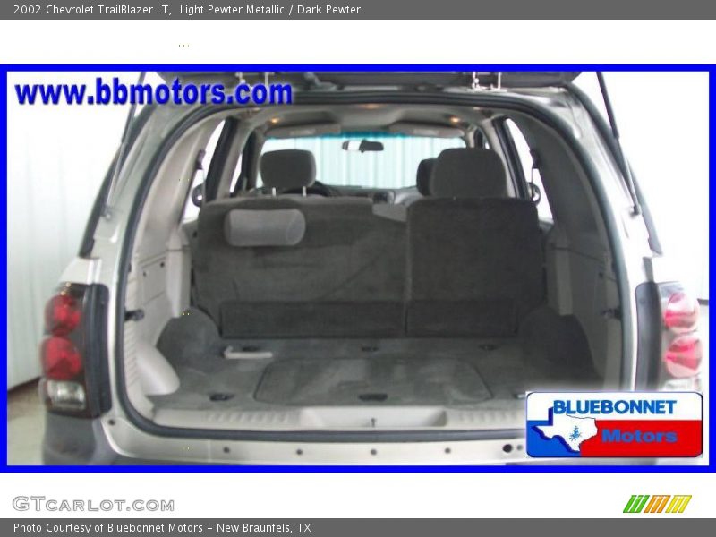 Light Pewter Metallic / Dark Pewter 2002 Chevrolet TrailBlazer LT