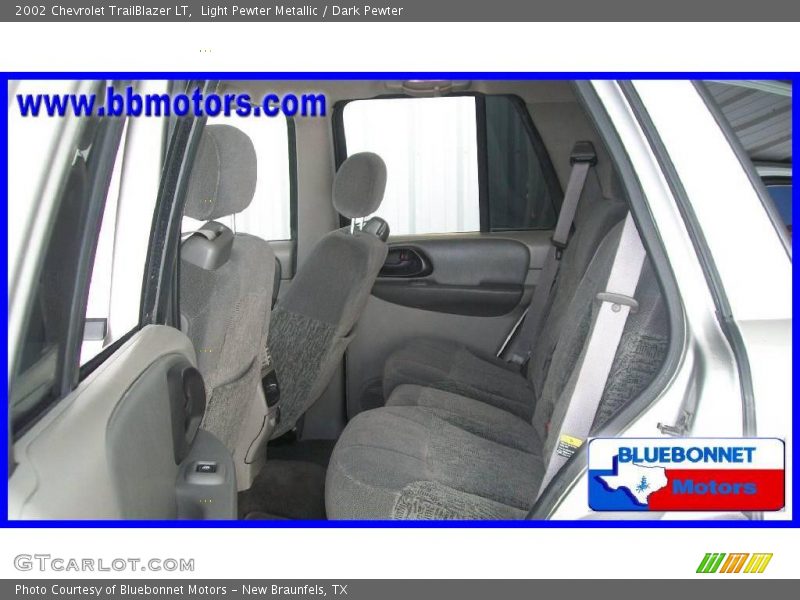 Light Pewter Metallic / Dark Pewter 2002 Chevrolet TrailBlazer LT