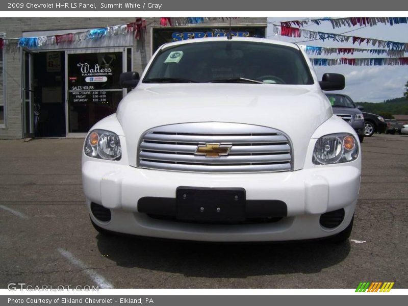 Summit White / Gray 2009 Chevrolet HHR LS Panel