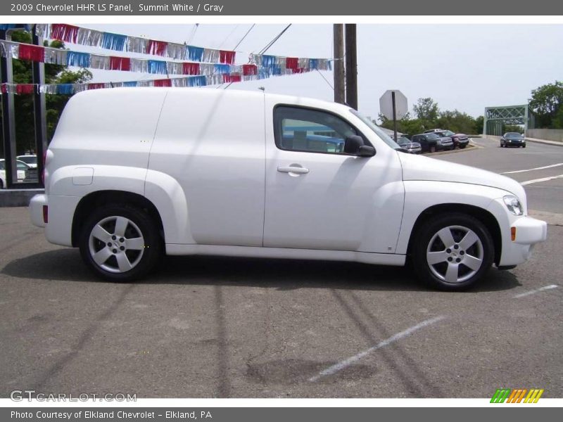 Summit White / Gray 2009 Chevrolet HHR LS Panel