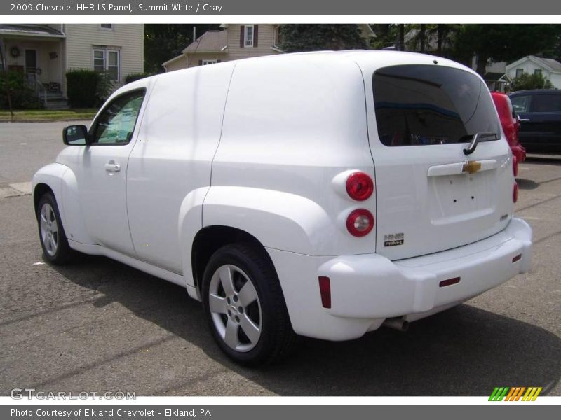 Summit White / Gray 2009 Chevrolet HHR LS Panel