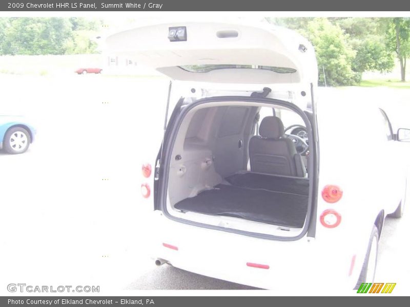 Summit White / Gray 2009 Chevrolet HHR LS Panel