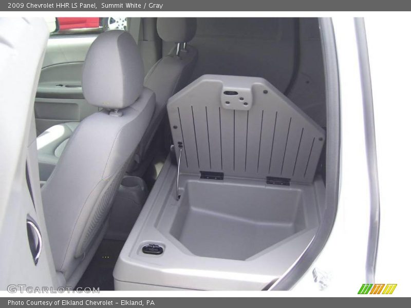 Summit White / Gray 2009 Chevrolet HHR LS Panel