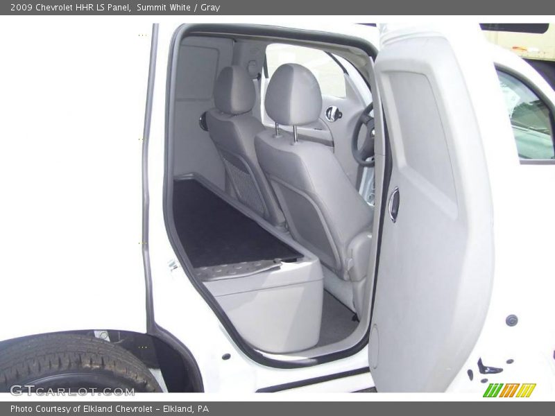 Summit White / Gray 2009 Chevrolet HHR LS Panel