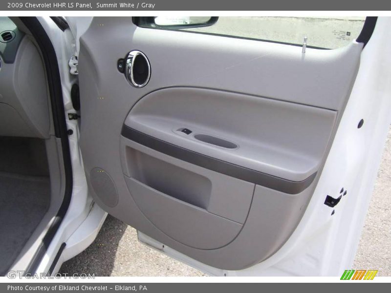 Summit White / Gray 2009 Chevrolet HHR LS Panel